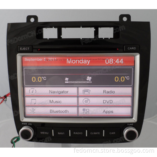 Indash Car DVD Player GPS Navigation for Vw Touareg 2012 (I8041VT)